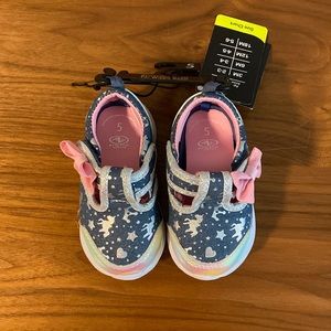 NWT Athletic Works unicorn sneakers size 5